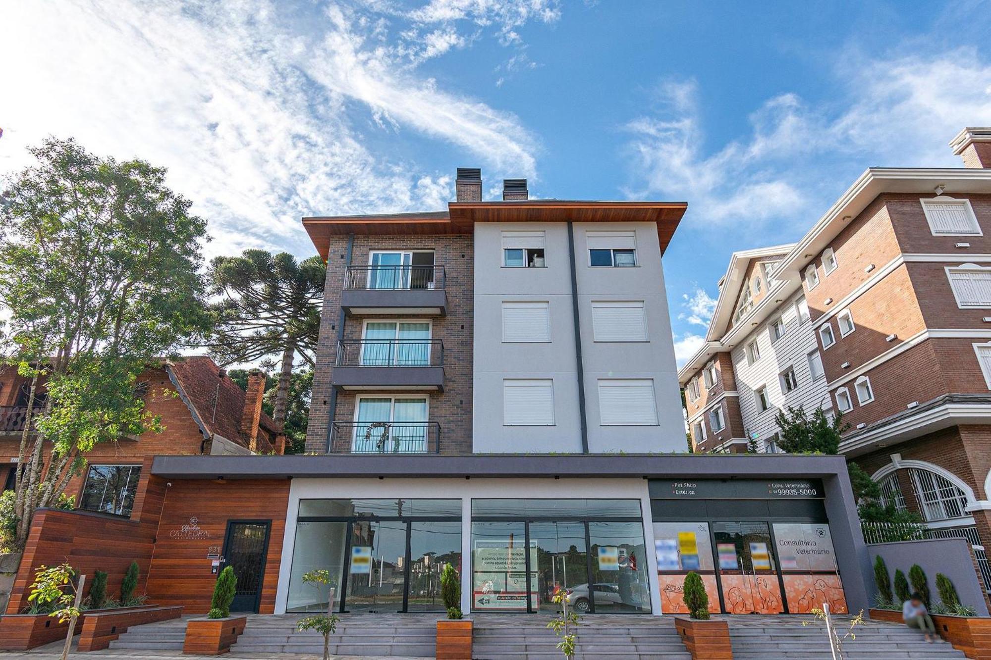 Apartamento NOVO Villa Toscana em Canela Exterior foto