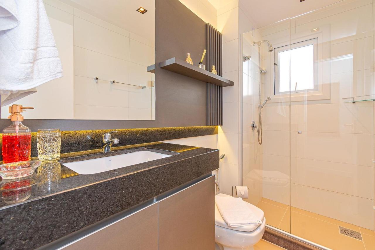 Apartamento NOVO Villa Toscana em Canela Exterior foto